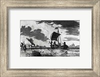 Arrival of the English at Roanoke Fine Art Print