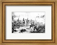 Attack on the City of Mexico Fine Art Print
