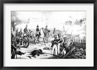 Attack on the City of Mexico Fine Art Print