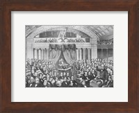 Daniel Webster addressing the United States Senate Fine Art Print