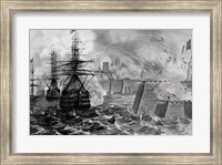 Victorious Bombardment of Vera Cruz by the United Forces of the Army and Navy of the US Fine Art Print