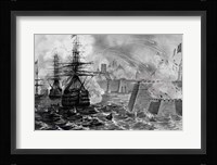 Victorious Bombardment of Vera Cruz by the United Forces of the Army and Navy of the US Fine Art Print