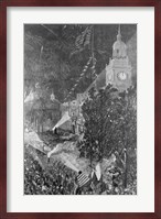 The Centennial Fourth: Illumination of Independence Hall Fine Art Print