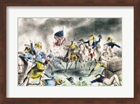The Battle of New Orleans, January 8th 1814 Fine Art Print