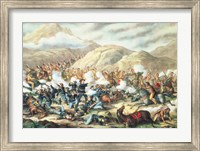 The Battle of Little Big Horn, June 25th 1876 Fine Art Print