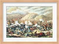 The Battle of Little Big Horn, June 25th 1876 Fine Art Print