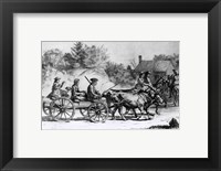 Going to Meeting in 1776 Fine Art Print