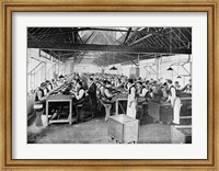 One of the cigar manufacturing departments at Messrs Salmon and Gluckstein's Ltd Fine Art Print