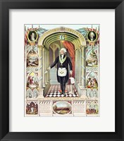 George Washington as a Freemason Fine Art Print