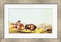 Hunting the Buffalo Fine Art Print