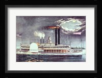 Moonlight on the Mississippi Fine Art Print