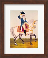 General Washington on a White Charger Fine Art Print
