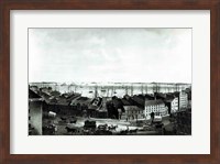 Boston Harbour, 1854 Fine Art Print