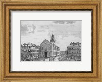 South West View of The Old State House, Boston, 1881 Fine Art Print