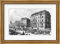 New York City: Demonstration of the Colored Inhabitants of New York in Honor of the Adoption of the Fifteenth Amendment Fine Art Print