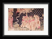 The second angel announces the fall of Babylon Fine Art Print