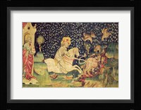 The Beast is Thrown into the Lake of Sulphur Fine Art Print