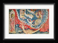 The Woman About to Give Birth and the Great Dragon Waiting to Devour the Infant Fine Art Print