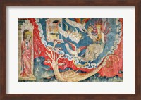 The Woman About to Give Birth and the Great Dragon Waiting to Devour the Infant Fine Art Print
