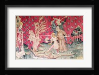 The Dragon Fighting with the Servants of God Fine Art Print