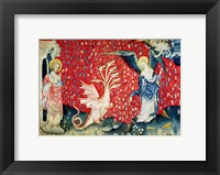 The Woman Receiving Wings to Flee the Dragon Fine Art Print