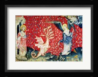 The Woman Receiving Wings to Flee the Dragon Fine Art Print