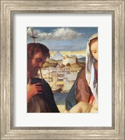 Madonna and Child with St.John the Baptist and a Saint Fine Art Print