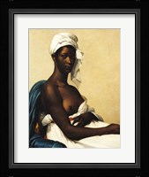 Portrait of a Negress Framed Print