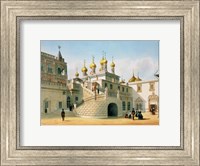 View of the Boyar Palace in the Moscow Kremlin Fine Art Print