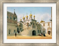 View of the Boyar Palace in the Moscow Kremlin Fine Art Print