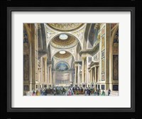 Interior of La Madeleine, Paris Fine Art Print