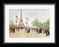 Entrance to the Exposition Universelle, 1889 Framed Print