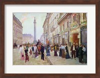 Workers leaving the Maison Paquin Fine Art Print