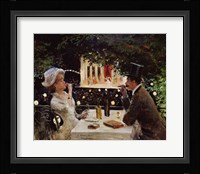 Dinner at Les Ambassadeurs Fine Art Print