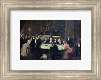 The Gaming Room at the Casino, 1889 Fine Art Print