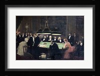 The Gaming Room at the Casino, 1889 Fine Art Print