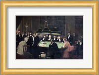 The Gaming Room at the Casino, 1889 Fine Art Print