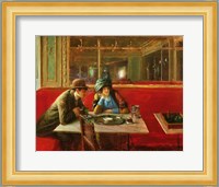 At the Cafe Fine Art Print