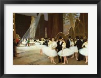 In the Wings at the Opera House, 1889 Fine Art Print