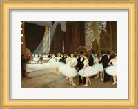 In the Wings at the Opera House, 1889 Fine Art Print