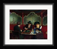The Backgammon Players Fine Art Print
