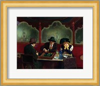 The Backgammon Players Fine Art Print