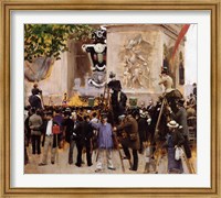 The Funeral of Victor Hugo Fine Art Print