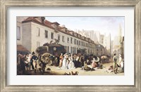 The Arrival of a Stagecoach at the Terminus Fine Art Print