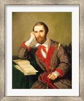 Portrait of a Man, presumed to be Charles Gounod Fine Art Print