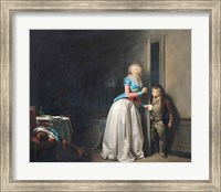 The Visit Received, 1789 Fine Art Print
