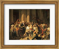 Act of Courage of Monsieur Defontenay, Mayor of Rouen Fine Art Print