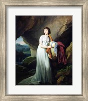 Portrait of a Woman in a Cave Fine Art Print