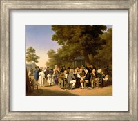 Politicians in the Tuileries Gardens, 1832 Fine Art Print