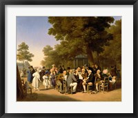 Politicians in the Tuileries Gardens, 1832 Fine Art Print